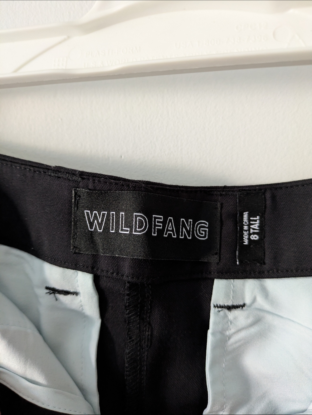 Wildfang Black Pants - 8 Tall